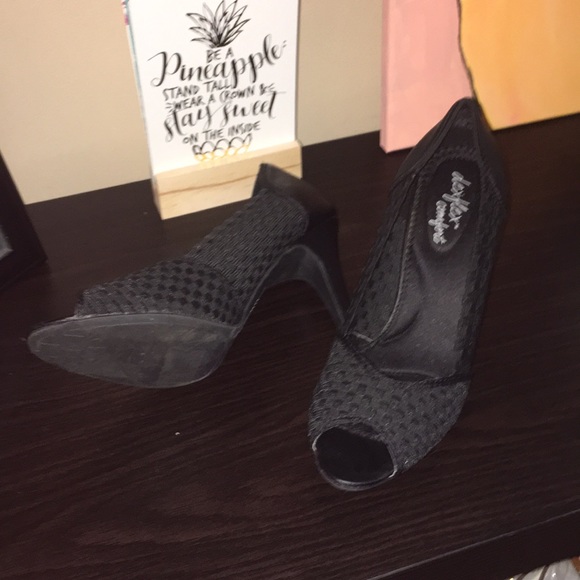 GUC Dexflex Comfort Peep Toe Pumps 8 - Picture 2 of 9